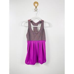 Lululemon Power Dance Tank Heathered Ultra Violet Size 6